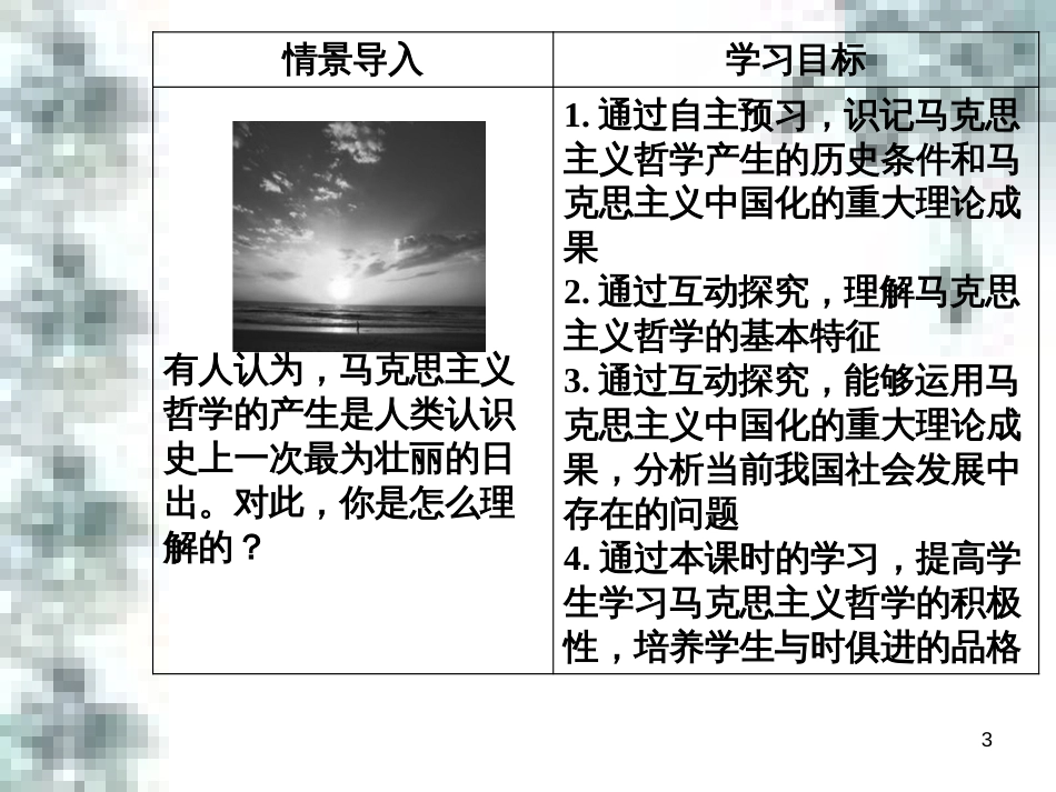 高中政治 第一单元 生活智慧与时代精神 第一课 第一框 生活处处有哲学课件 新人教版必修4 (98)_第3页