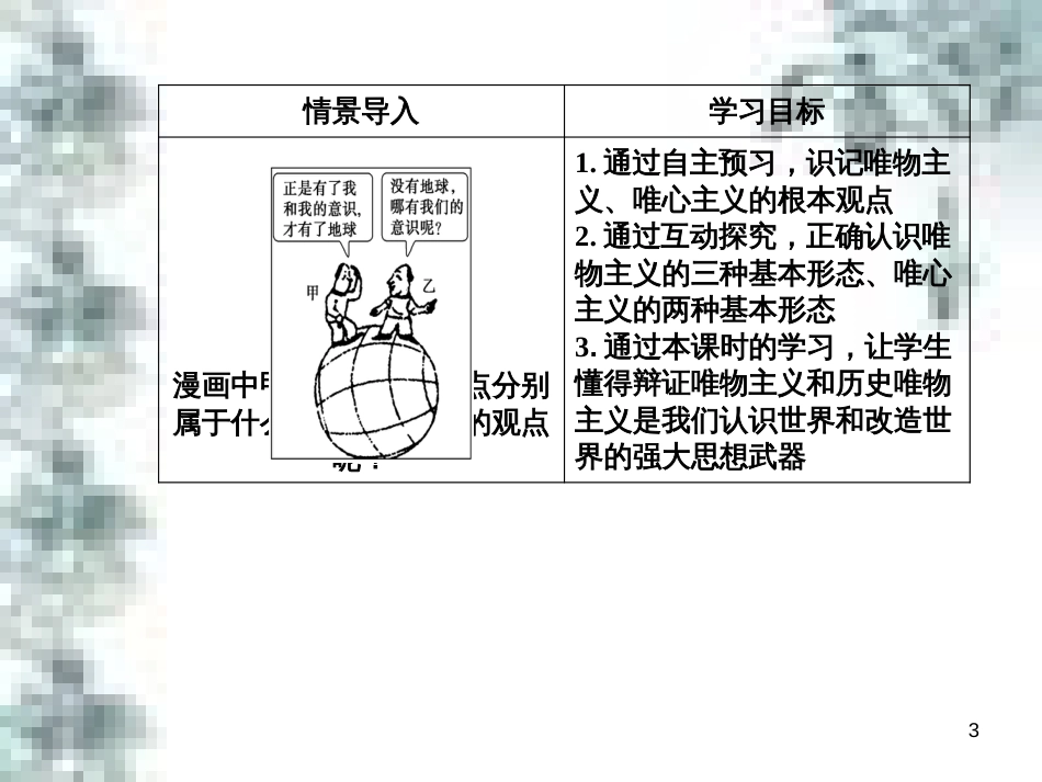 高中政治 第一单元 生活智慧与时代精神 第一课 第一框 生活处处有哲学课件 新人教版必修4 (96)_第3页