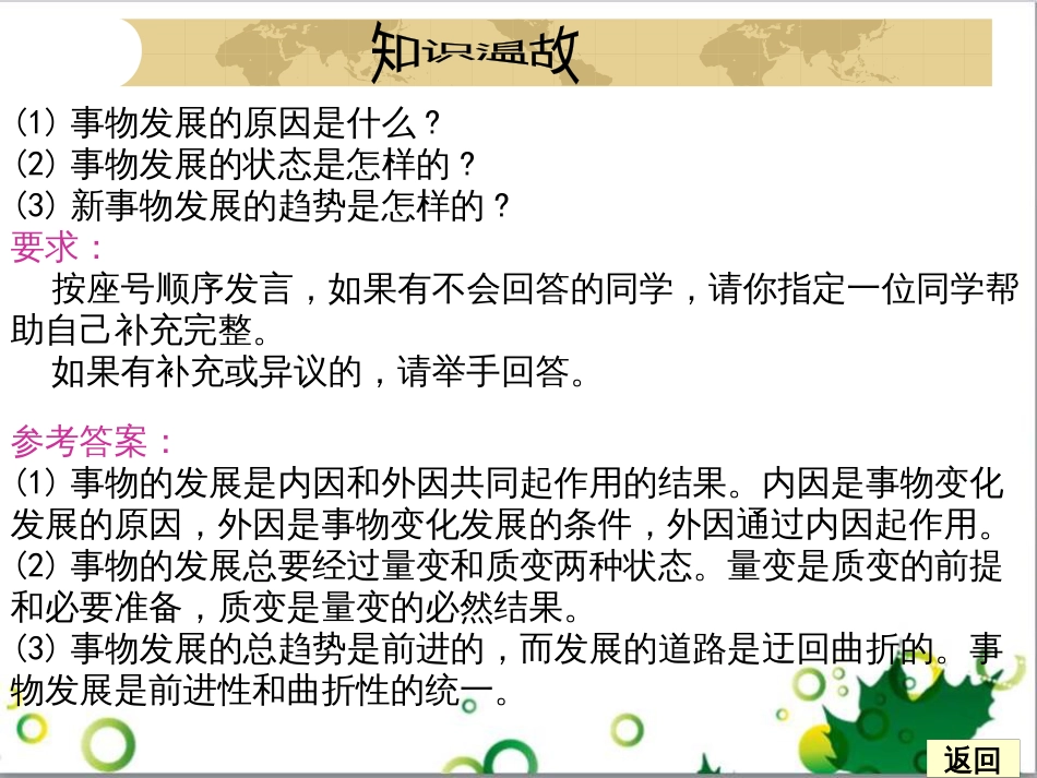 高中政治《综合探究 坚持唯物辩证法 反对形而上学》课件3 新人教版必修4_第2页