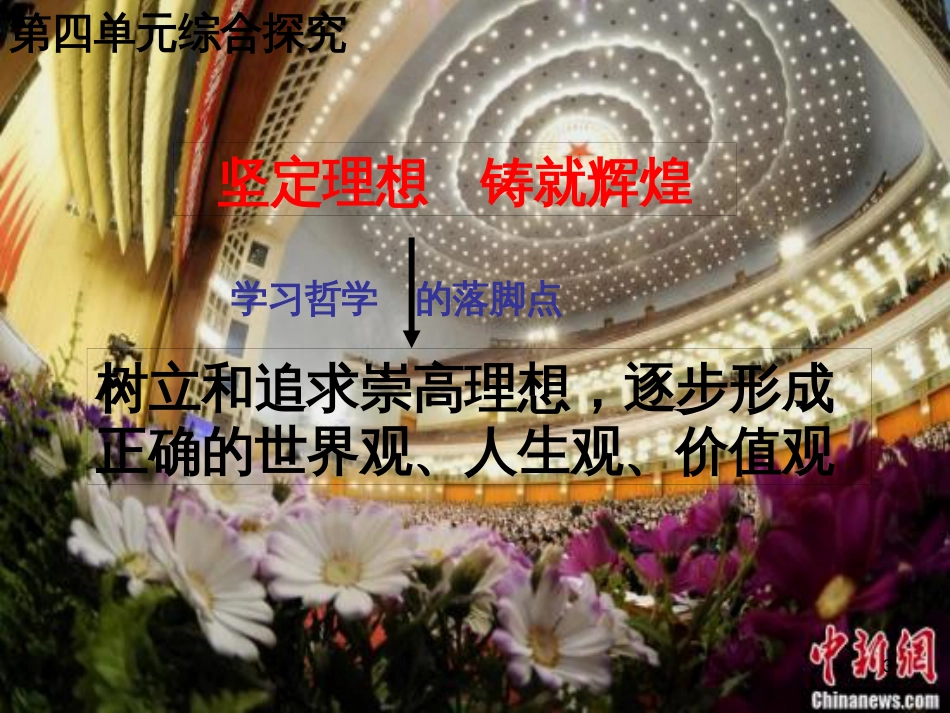 高中政治《综合探究 坚定理想 铸就辉煌》课件5 新人教版必修4_第3页