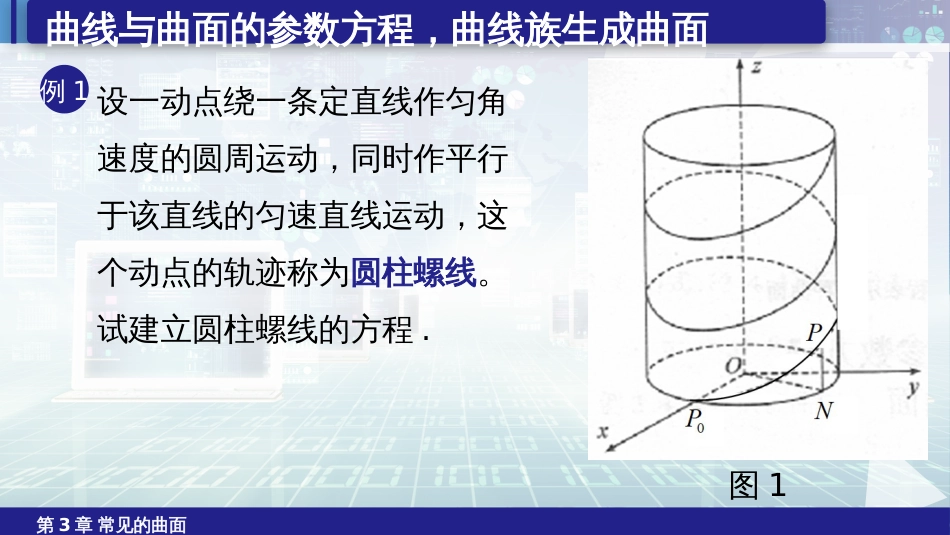 (6.11)--3.4曲线与曲面的参数方程 曲线族生成的曲面_第2页