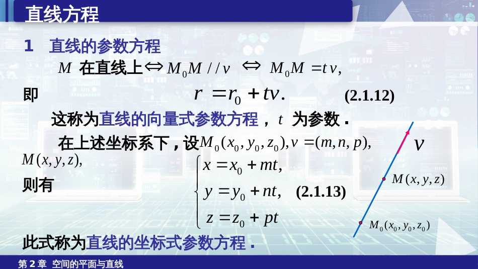 (6.21)--2.1.3空间直线的方程_第3页