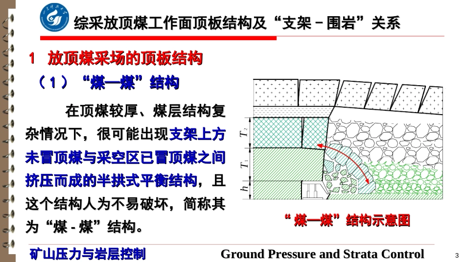 (21)--5.2 综采放顶煤工作面顶板结构及支架-围岩关系_第3页