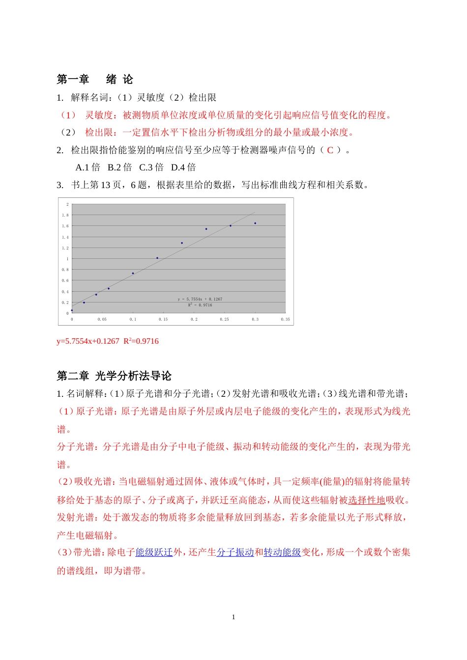 仪器分析知识点复习[共7页]_第1页
