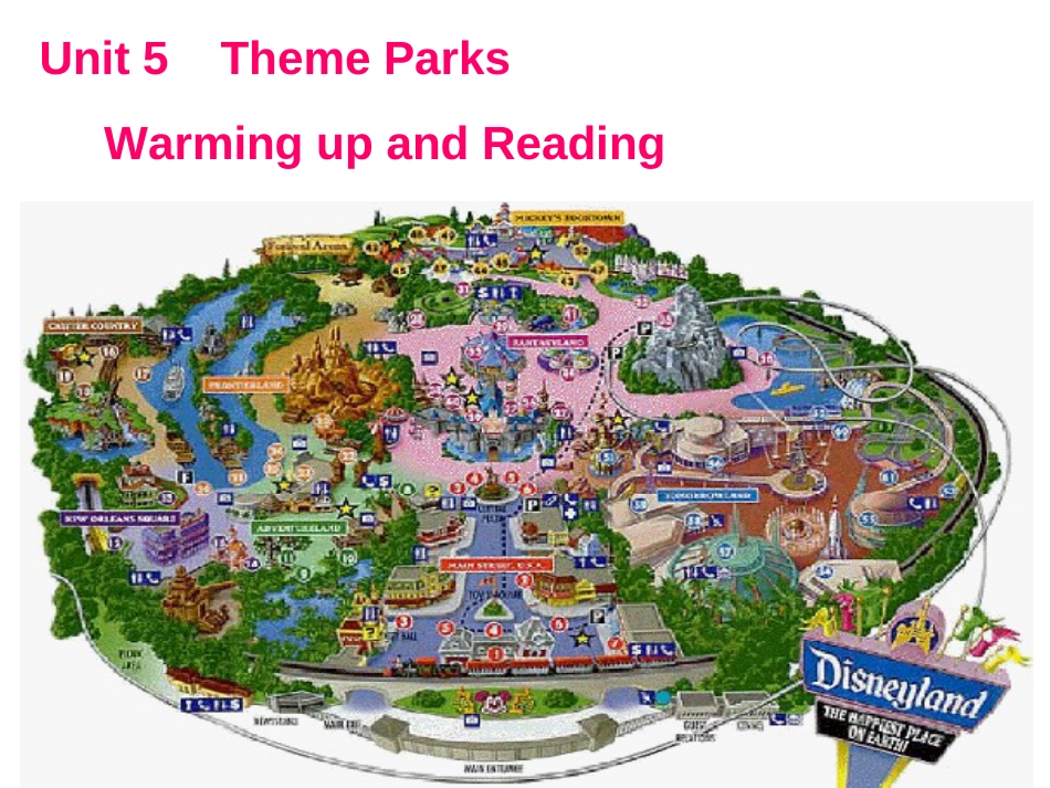 book4unit5themeparkreading获奖课件[共35页]_第1页