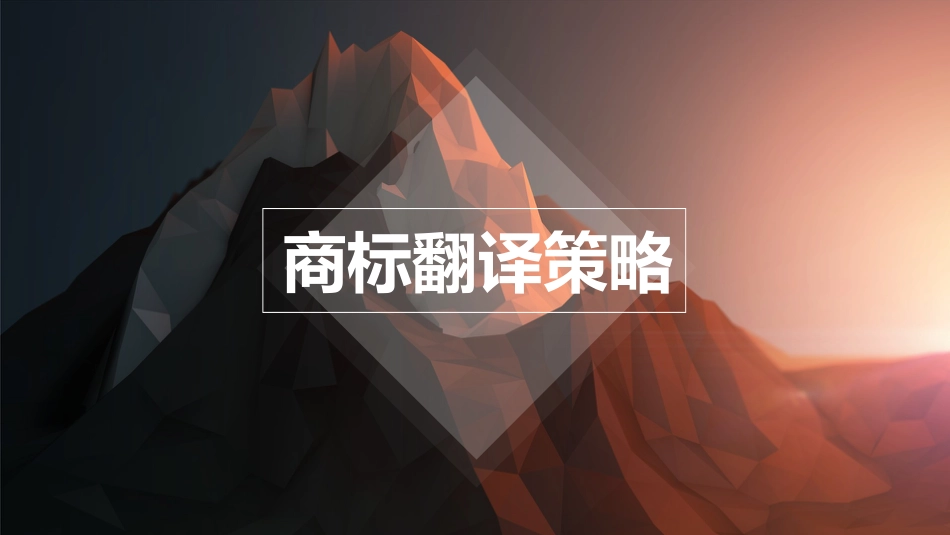 商标翻译策略[共17页]_第1页