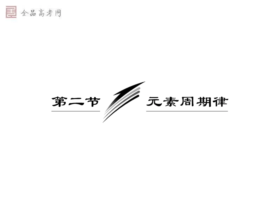 元素周期律之——了解原子核外电子排布、.掌握元素周期律的实质_第1页