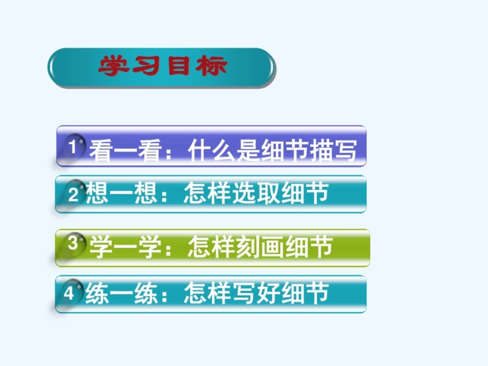 (部编)初中语文人教2011课标版七年级上册关键处驻足,细微处慢绘—-《细节描写》作文指导[共18页]_第2页