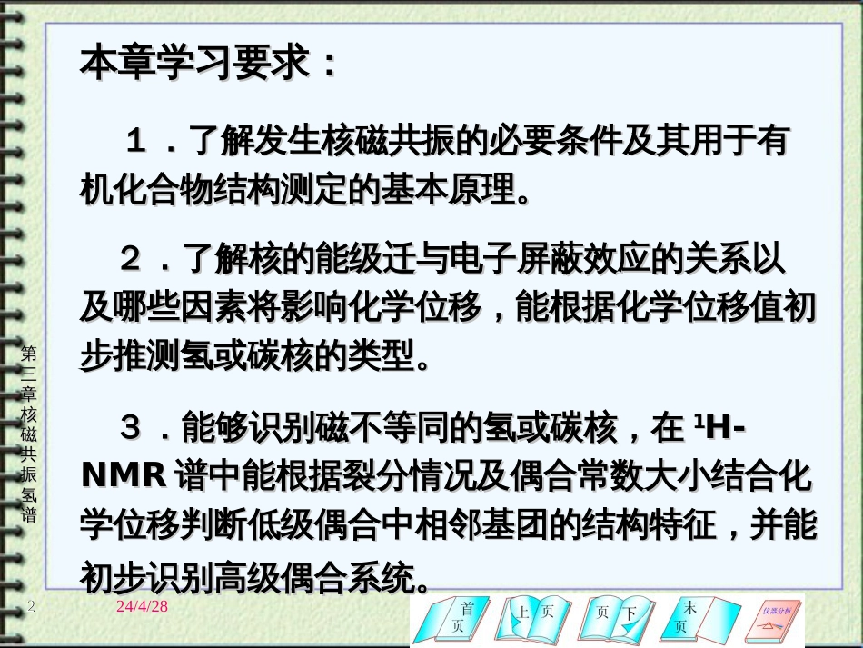 《核磁共振H谱》PPT课件_第2页