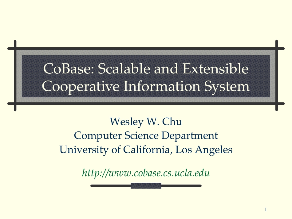 CoBaseScalableandExtensibleCooperativeInformation[共67页]_第1页