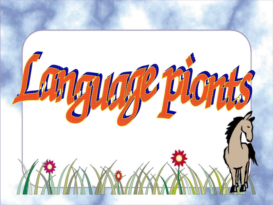 Language pionts（英语 语言点）[共44页]_第1页