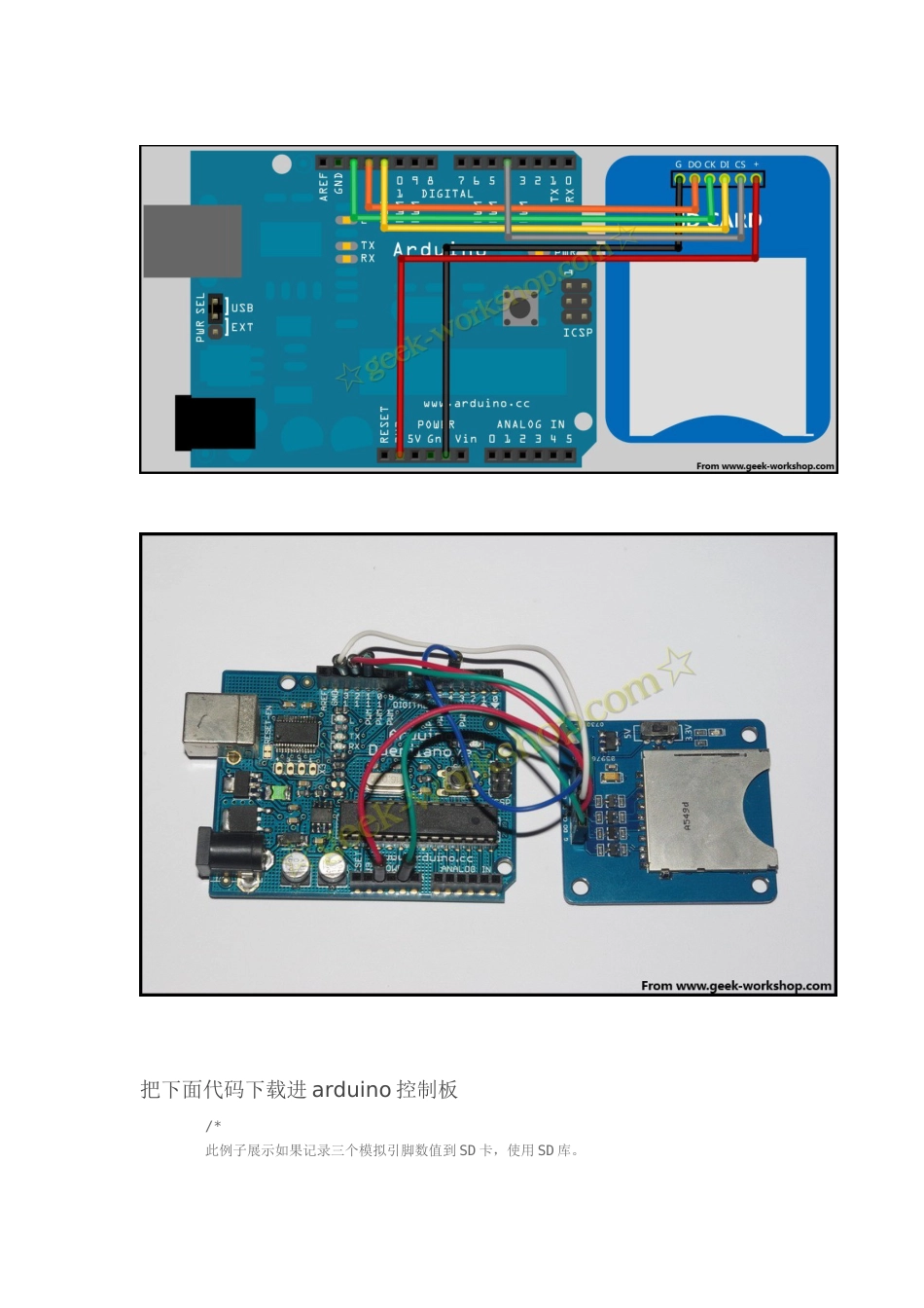 arduino学习笔记18SD卡读写实验_第2页