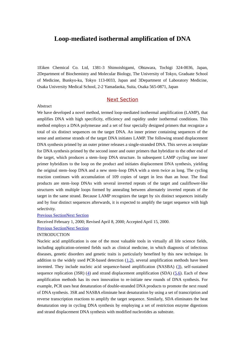 LoopmediatedisothermalamplificationofDNA[共10页]_第1页