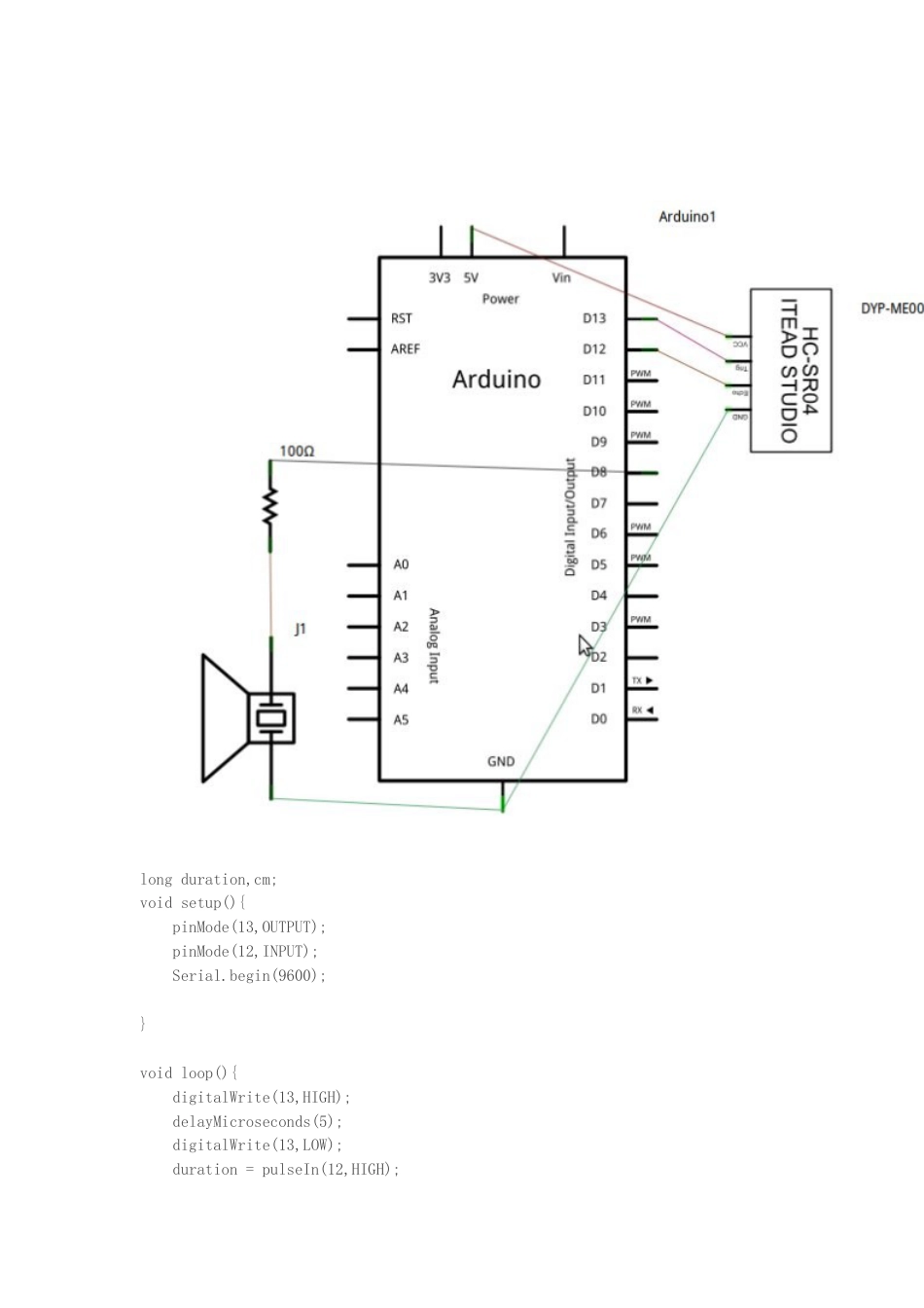 ArduinoUno学习笔记六倒车雷达_第2页