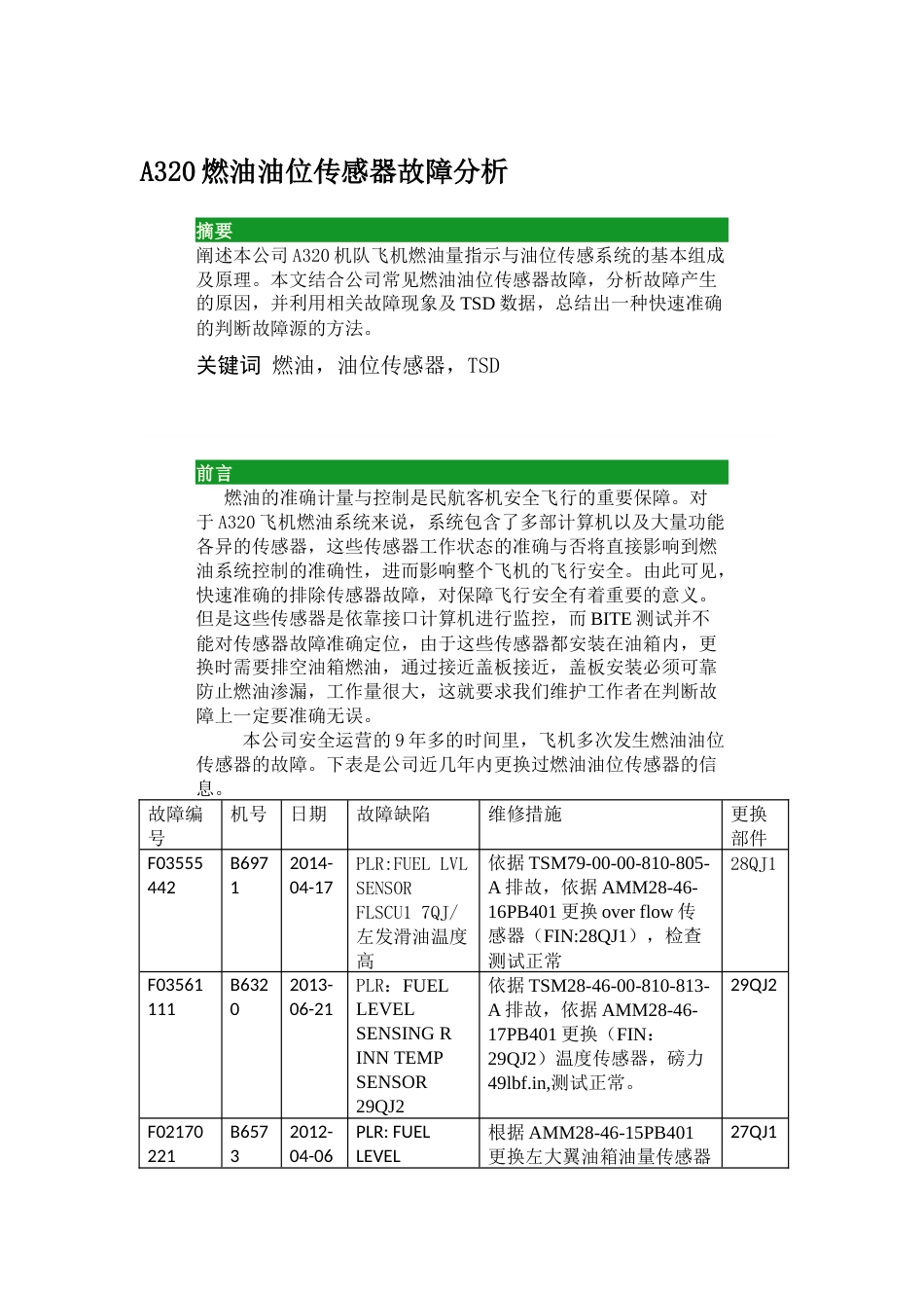 A320燃油油位传感器故障分析[共10页]_第1页