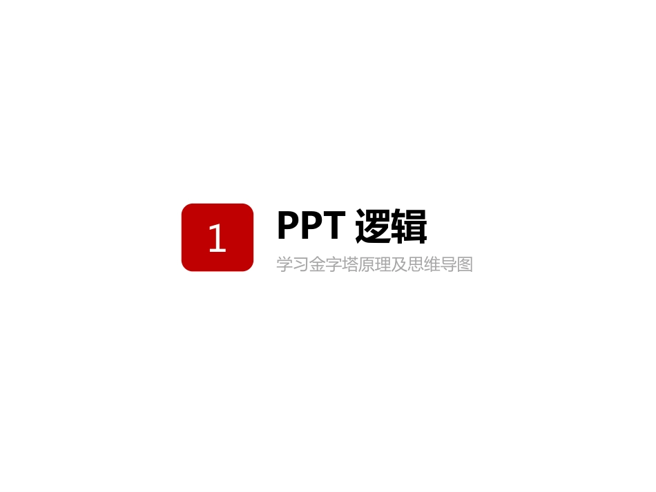 PPT从入门到精通实用教程系列之五PPT中的逻辑构思new_第2页