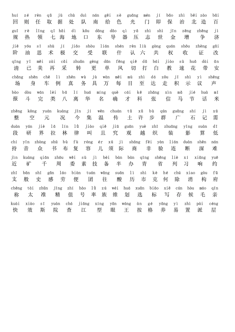 3000个常用字[共11页]_第2页
