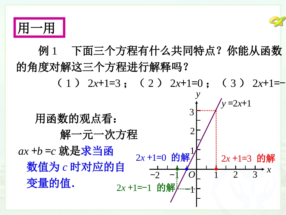 19.2.3一次函数与方程、不等式13课时_第3页