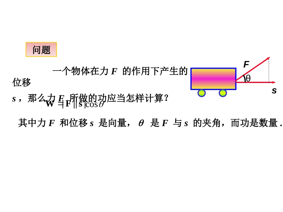 2.4.1平面向量的数量积的物理背景及其含义_第3页