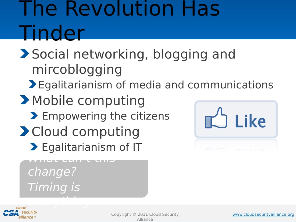 Achieving Security Assurance and Compliance in the Cloud Jim Reavis,Executive Director[共39页]_第3页