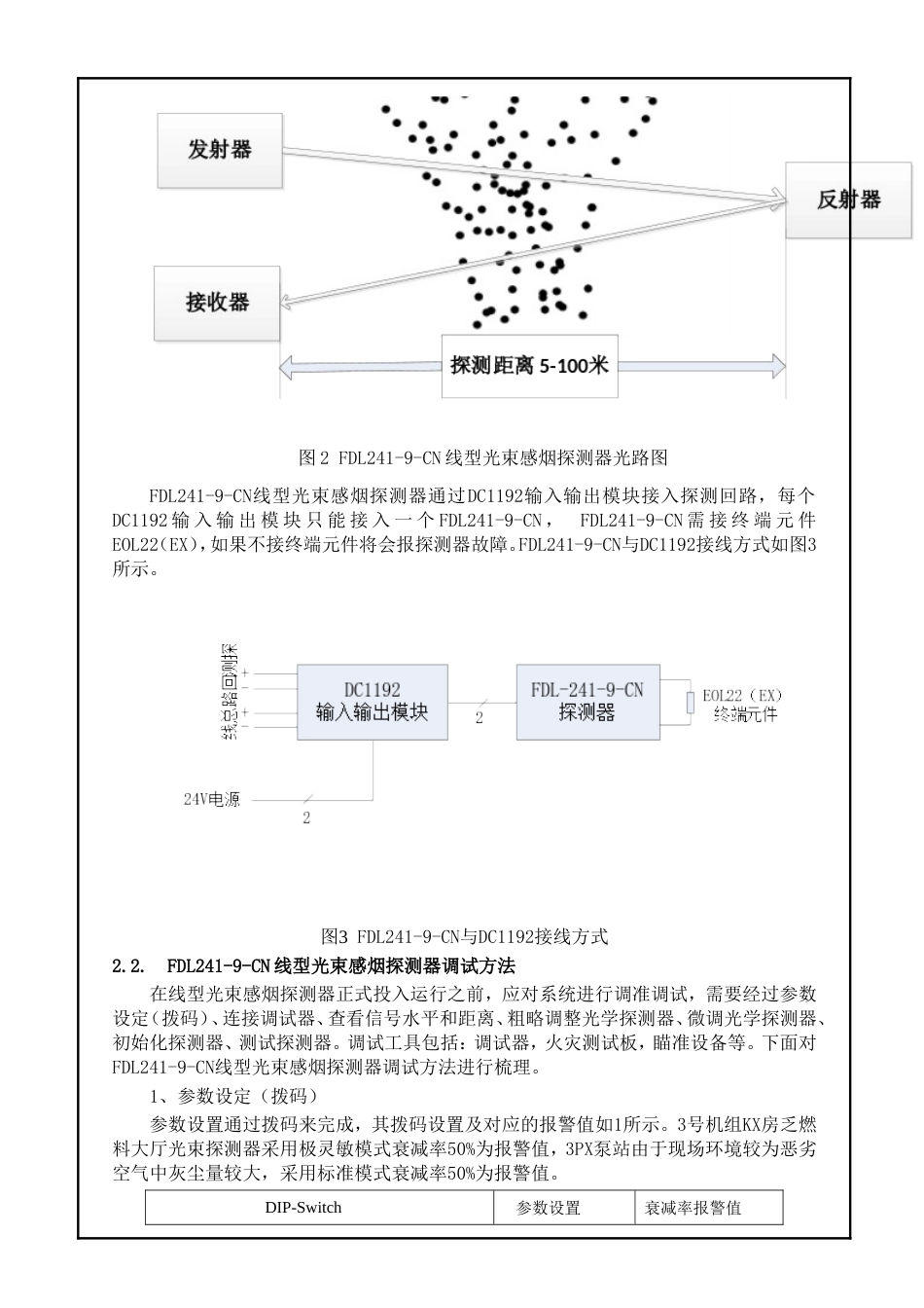 FDL2419CN线型光束感烟火灾探测器原理分析及故障处理方法_第3页