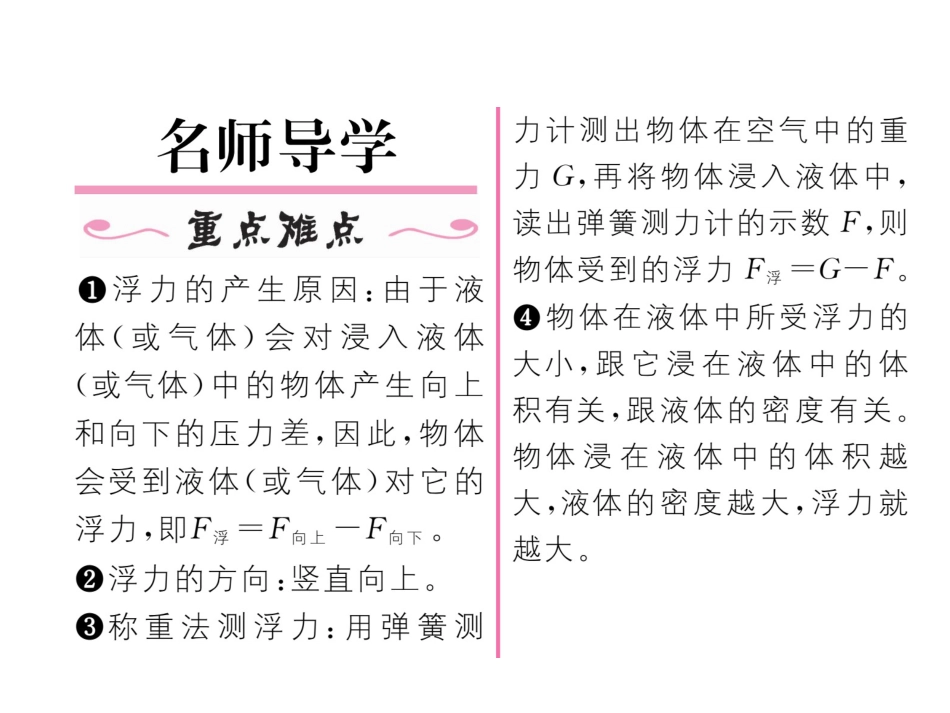 2019精选教育学年八年级物理人教版下册课件：第10章第1节浮力共21张PPT._第3页