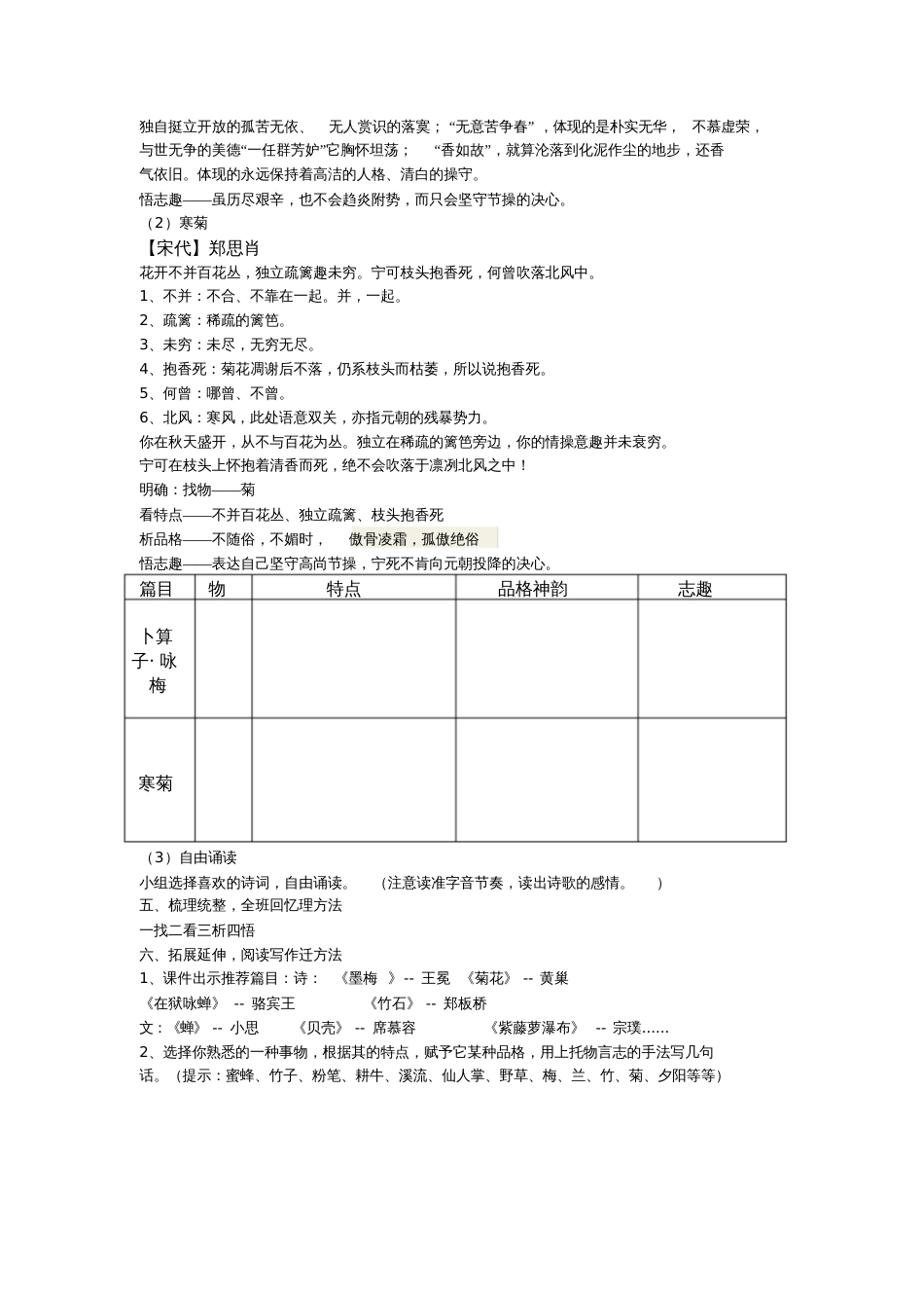 (部编)初中语文人教2011课标版七年级下册群文阅读--诗词中的托物言志[共3页]_第3页