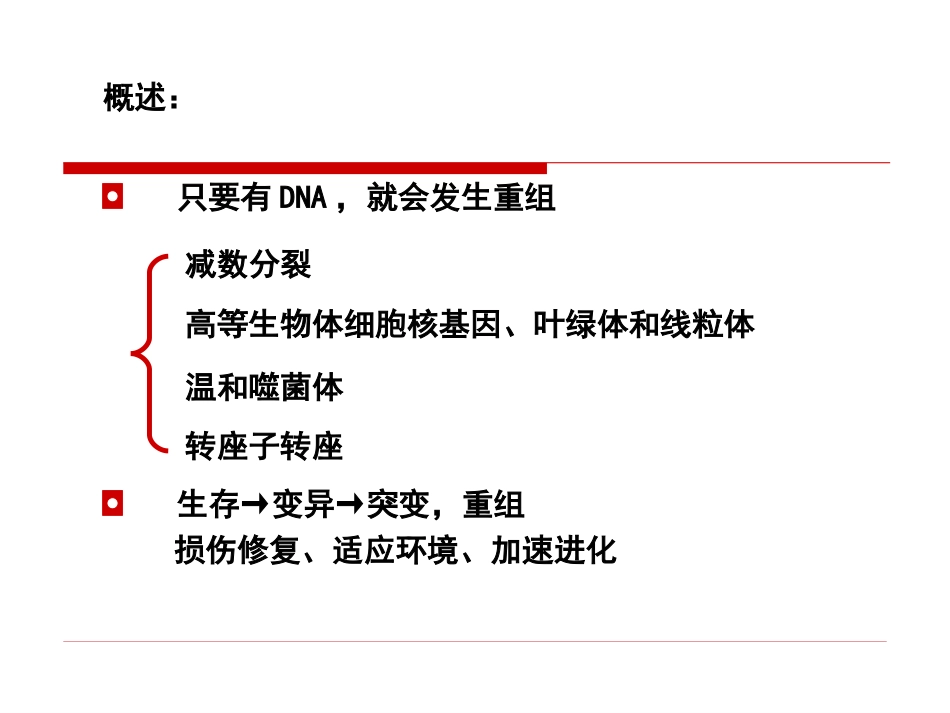 Chapter6mechanismsofgeneticrecombination遗传重组的机制_第3页