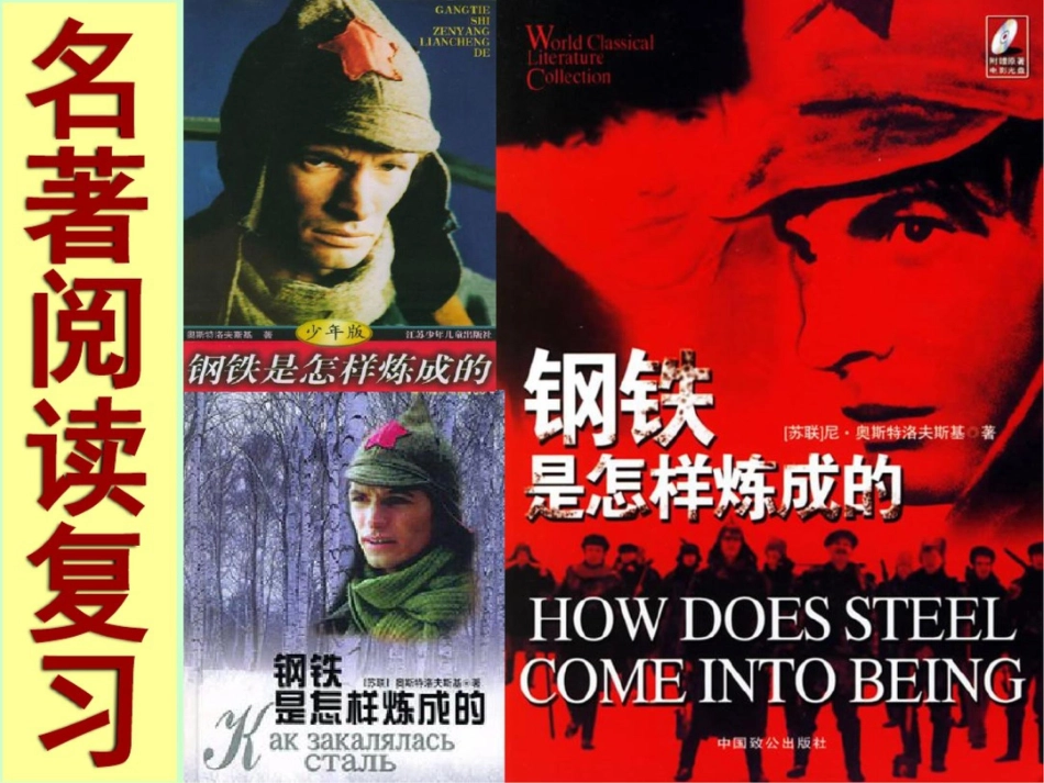 《钢铁是怎样炼成的》ppt20200711162136_第1页