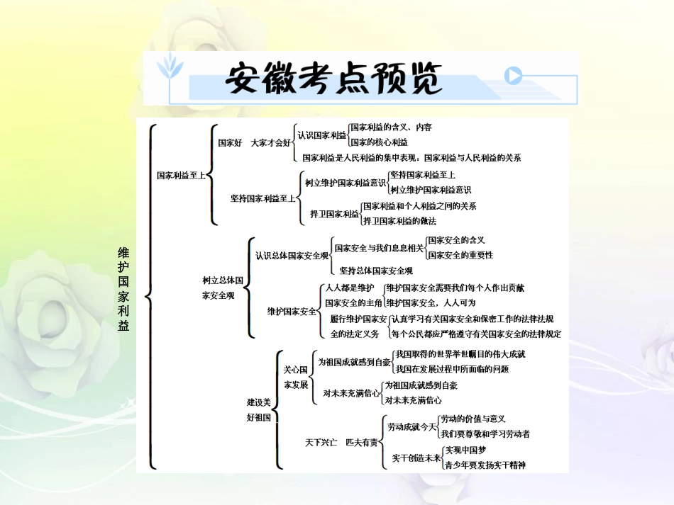 2019中考复习道德与法治第一部分八年级上第四单元_第3页
