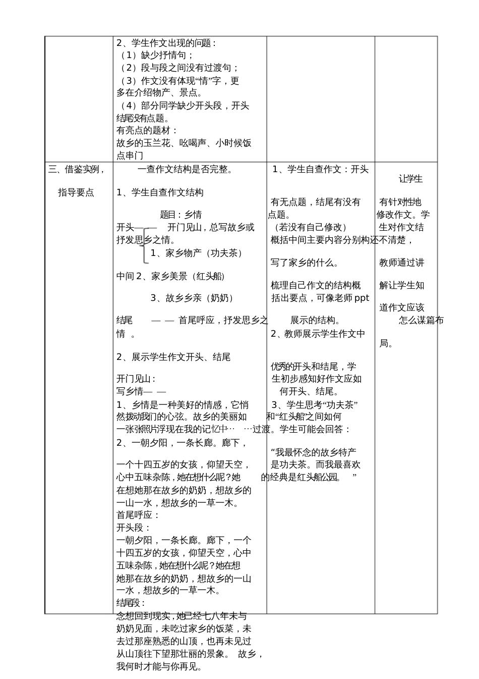 (部编)初中语文人教2011课标版七年级下册《乡情》作文升格[共6页]_第2页