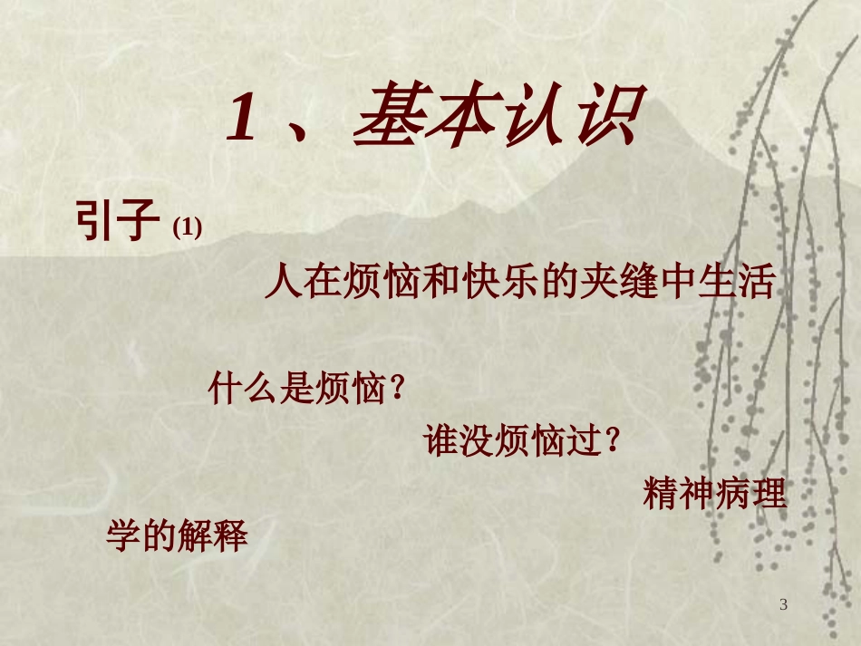 21世纪中国心理卫生问题——李胜先 深圳市关爱协会_第3页