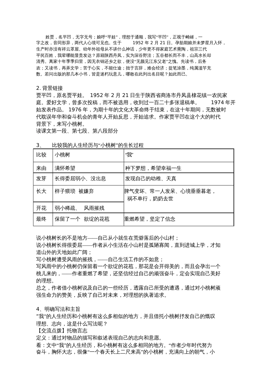 (部编)初中语文人教2011课标版七年级下册18一颗小桃树[共6页]_第2页