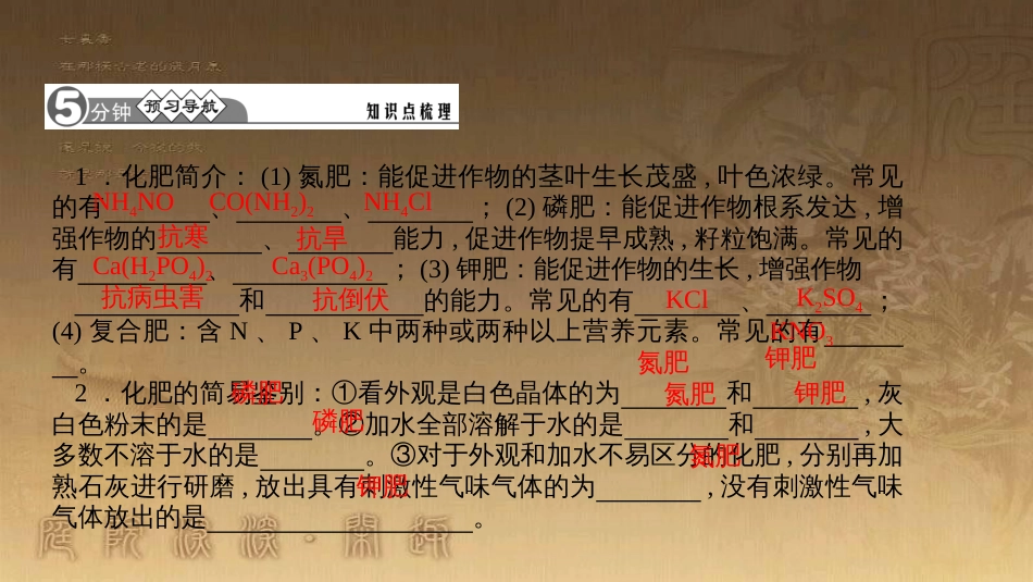 九年级化学下册 12 化学与生活 课题1 人类重要的营养物质课件 （新版）新人教版 (20)_第2页