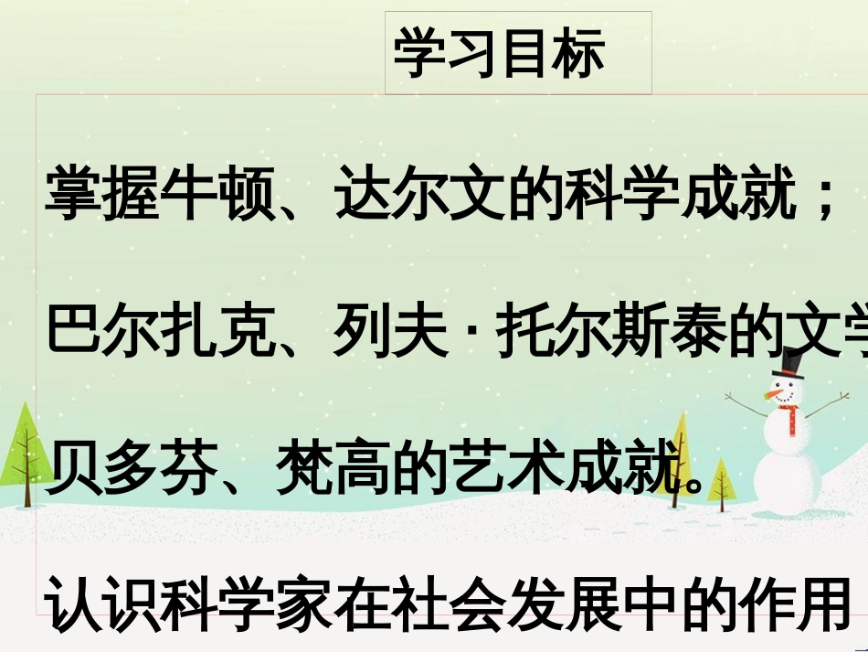 九年级历史下册 第2单元 第二次工业革命和近代科学文化 第7课 近代科学与文化课件1 新人教版_第3页