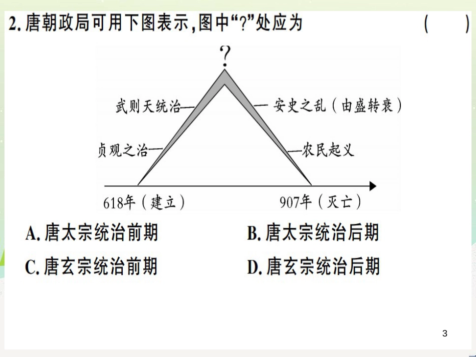 九年级历史下册 中考模拟卷（一）习题课件 新人教版_第3页