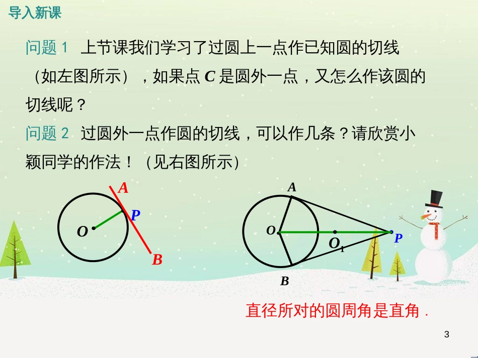 九年级数学上册 24.2.2 切线长定理（第3课时）课件 （新版）新人教版_第3页