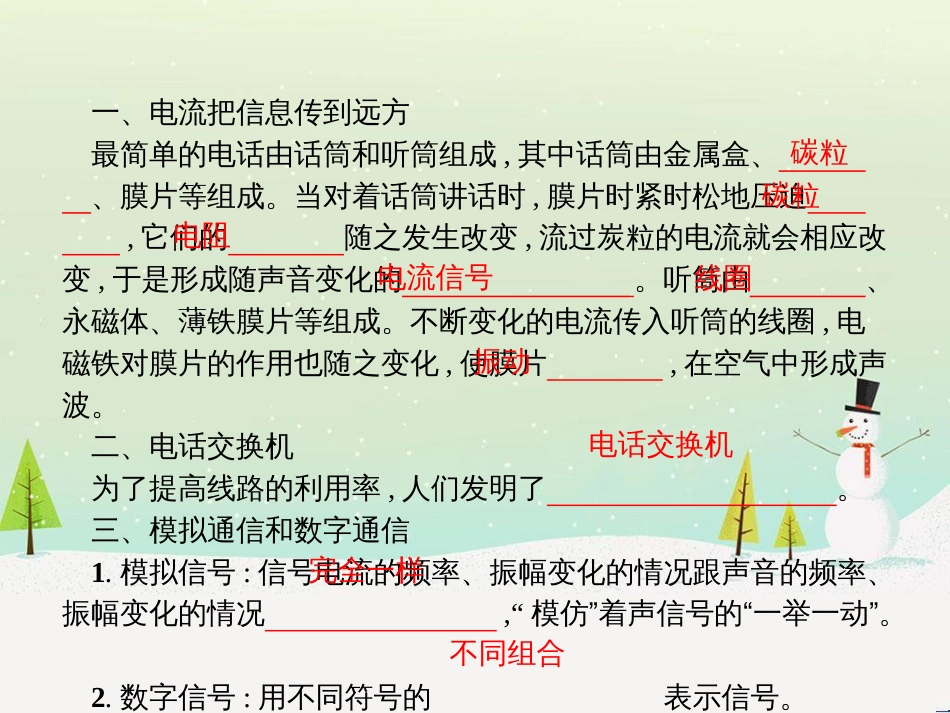 九年级物理全册 21.1 现代顺风耳──电话课件 （新版）新人教版_第3页