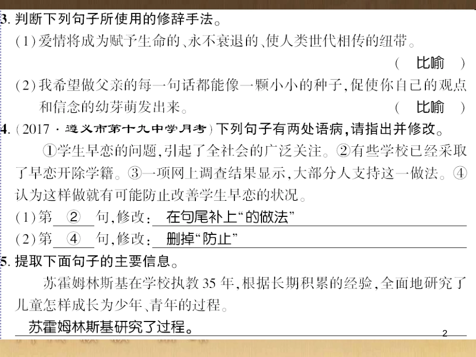 九年级语文下册 口语交际一 漫谈音乐的魅力习题课件 语文版 (22)_第2页