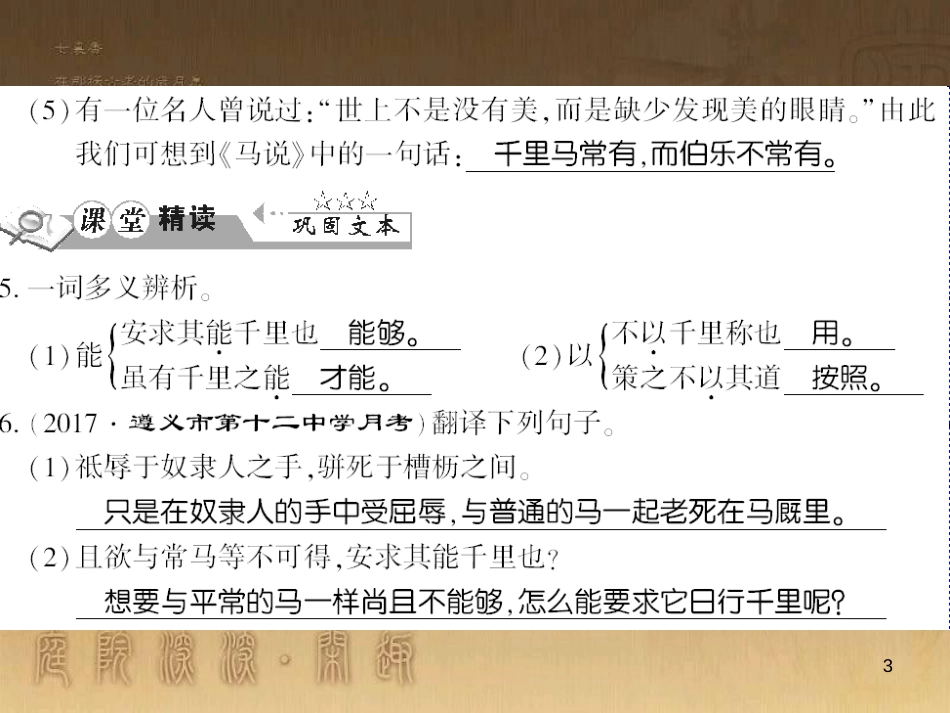 九年级语文下册 口语交际一 漫谈音乐的魅力习题课件 语文版 (14)_第3页