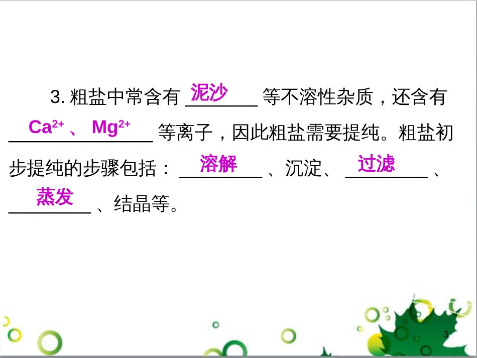 九年级化学下册 第12单元 化学与生活总结课件 （新版）新人教版 (55)_第3页