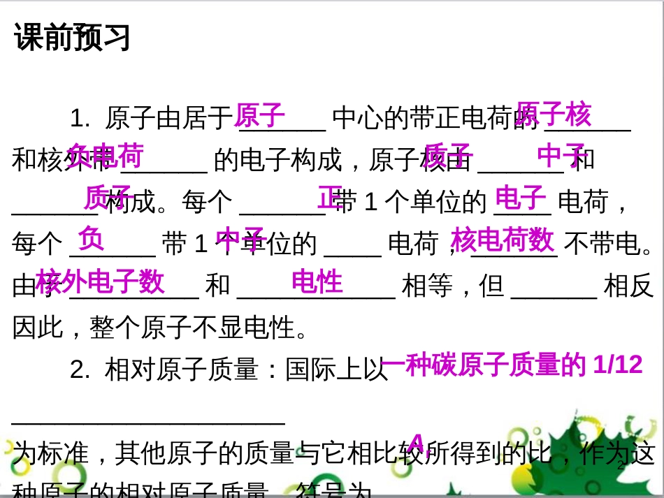 九年级化学下册 第12单元 化学与生活总结课件 （新版）新人教版 (13)_第2页