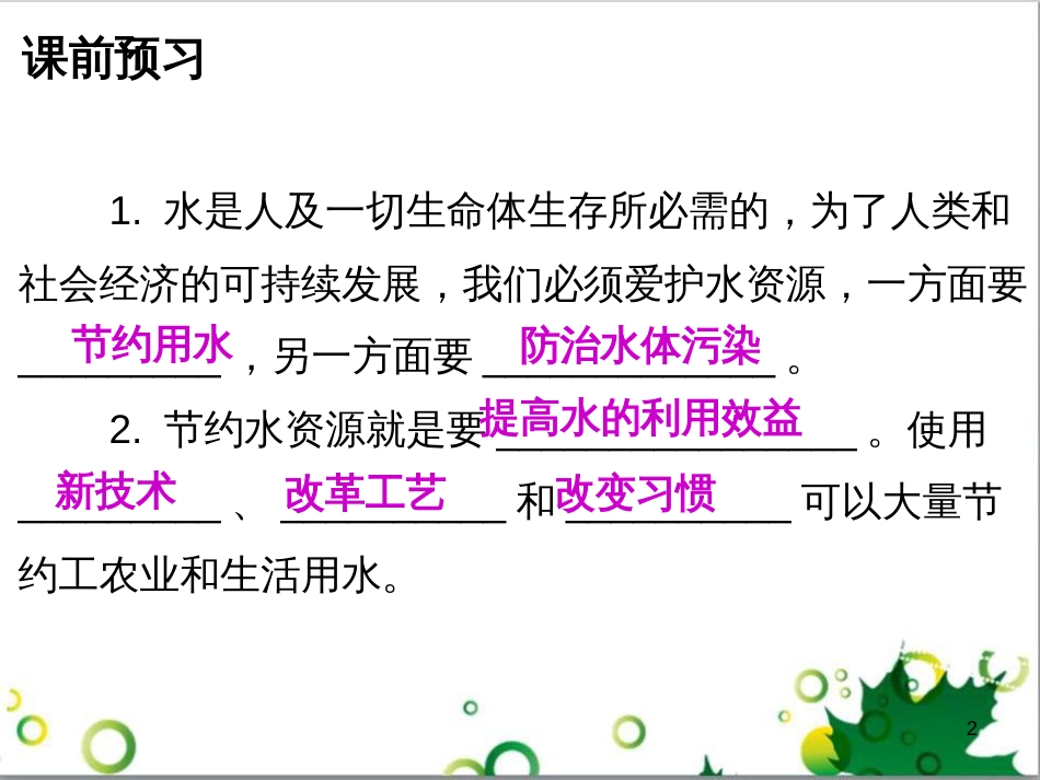 九年级化学下册 第12单元 化学与生活总结课件 （新版）新人教版 (18)_第2页