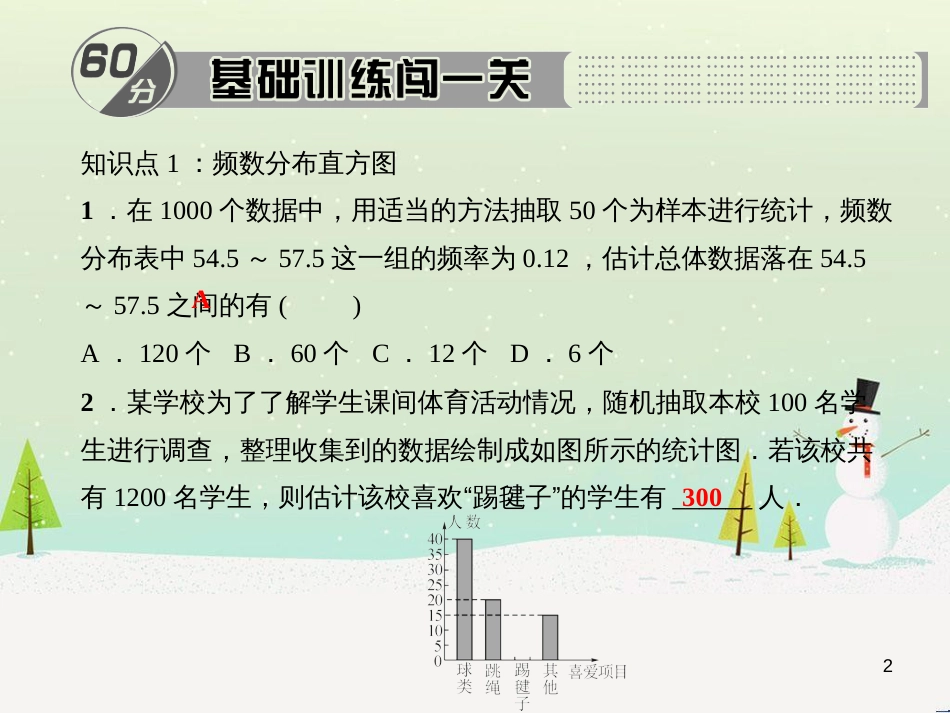 九年级数学下册 28.2 用样本估计总体《简单随机抽样可靠吗》考点例析素材 （新版）华东师大版_第2页