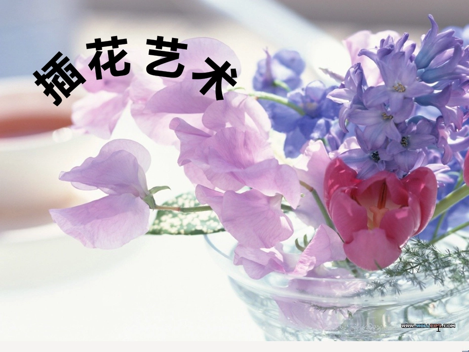 九年级美术上册 第5课《插花艺术》课件1 赣美版_第1页
