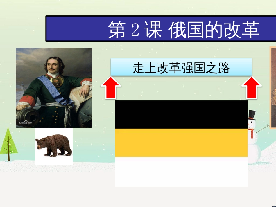 九年级历史下册 第1单元 殖民地人民的反抗与资本主义制度的扩展 第2课 俄国的改革课件5 新人教版_第2页