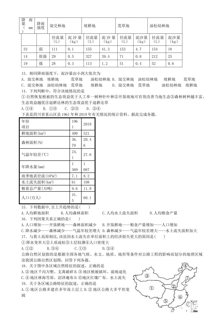 江西省会昌中学高二卓越班下学期周练5（4.11）_第2页