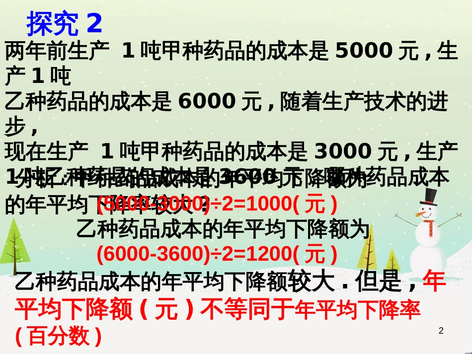 九年级数学上册 21.3《实际问题与一元二次方程》（第2课时）课件 （新版）新人教版_第2页