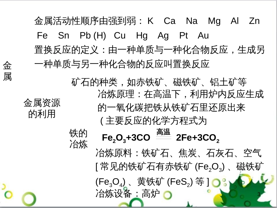 九年级化学下册 第12单元 化学与生活总结课件 （新版）新人教版 (43)_第3页