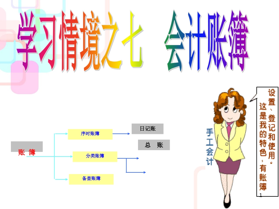 财务会计与账簿对账管理知识分析讲义_第1页